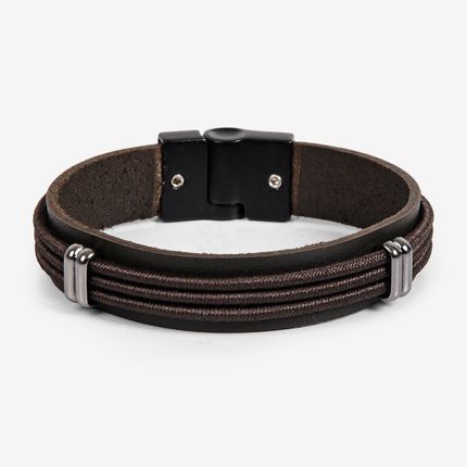 Pulseira Ferracini em Couro STL003B
