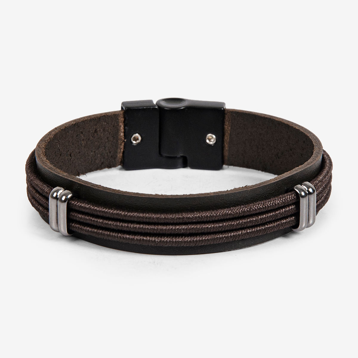 Pulseira Ferracini em Couro STL003B P