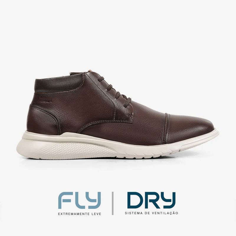 Bota Casual Ferracini Masculina Havana Glover 1