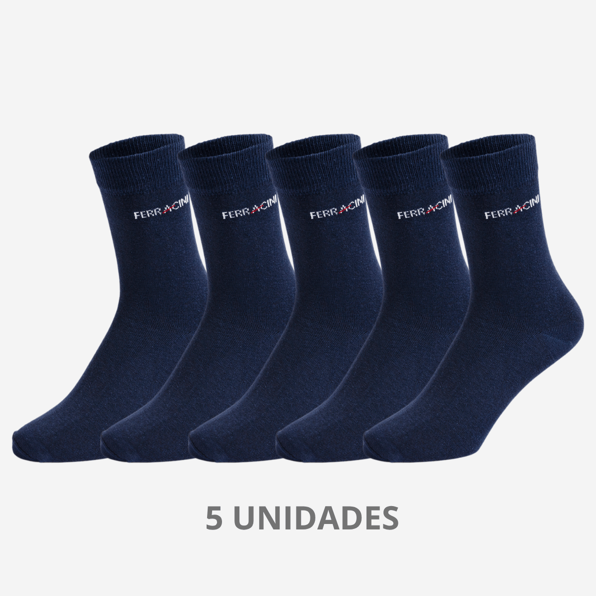 Kit 5 pares de Meia 58U UN