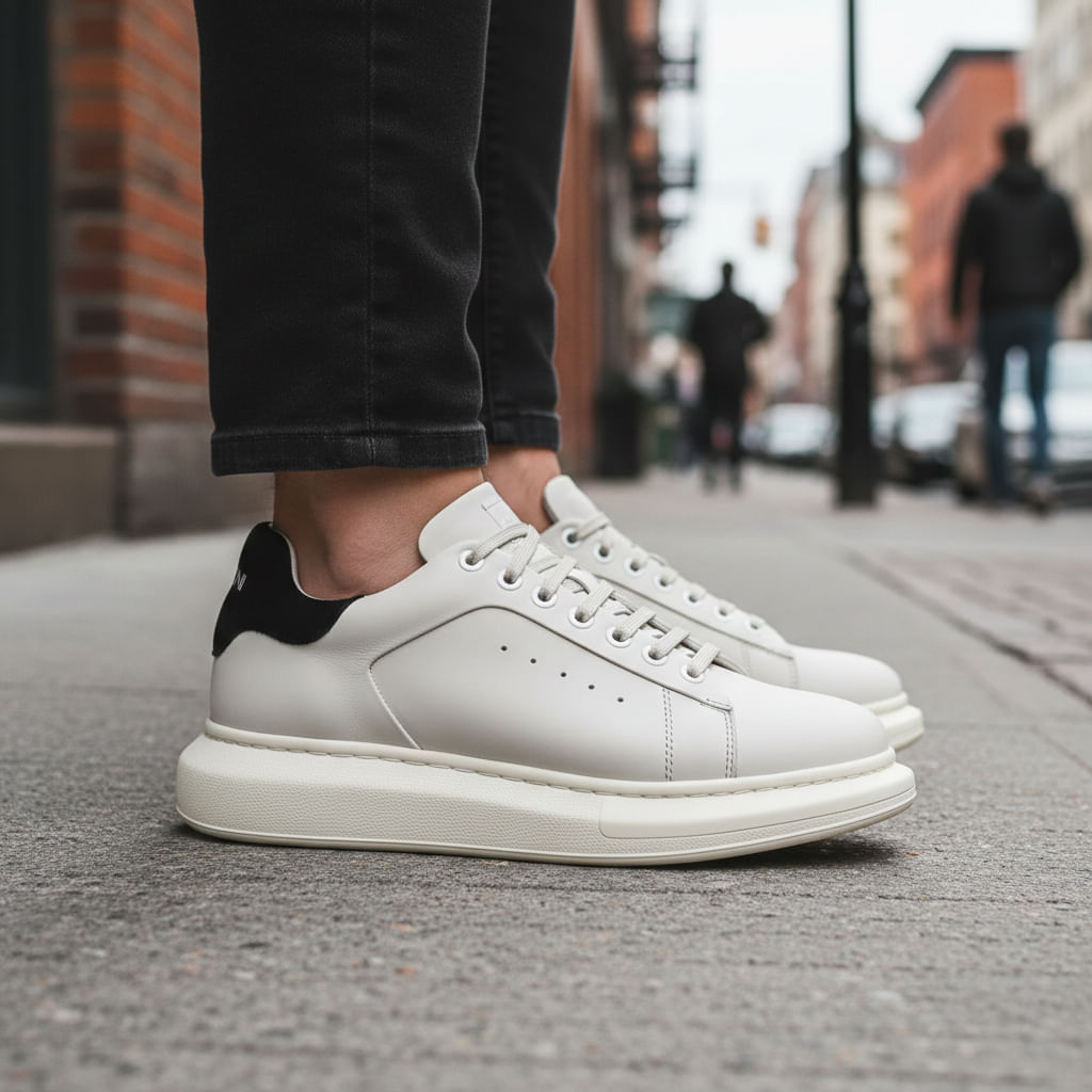 Tênis Masculino Sneaker Branco Neve Impulse | Ferracini | Ferracini