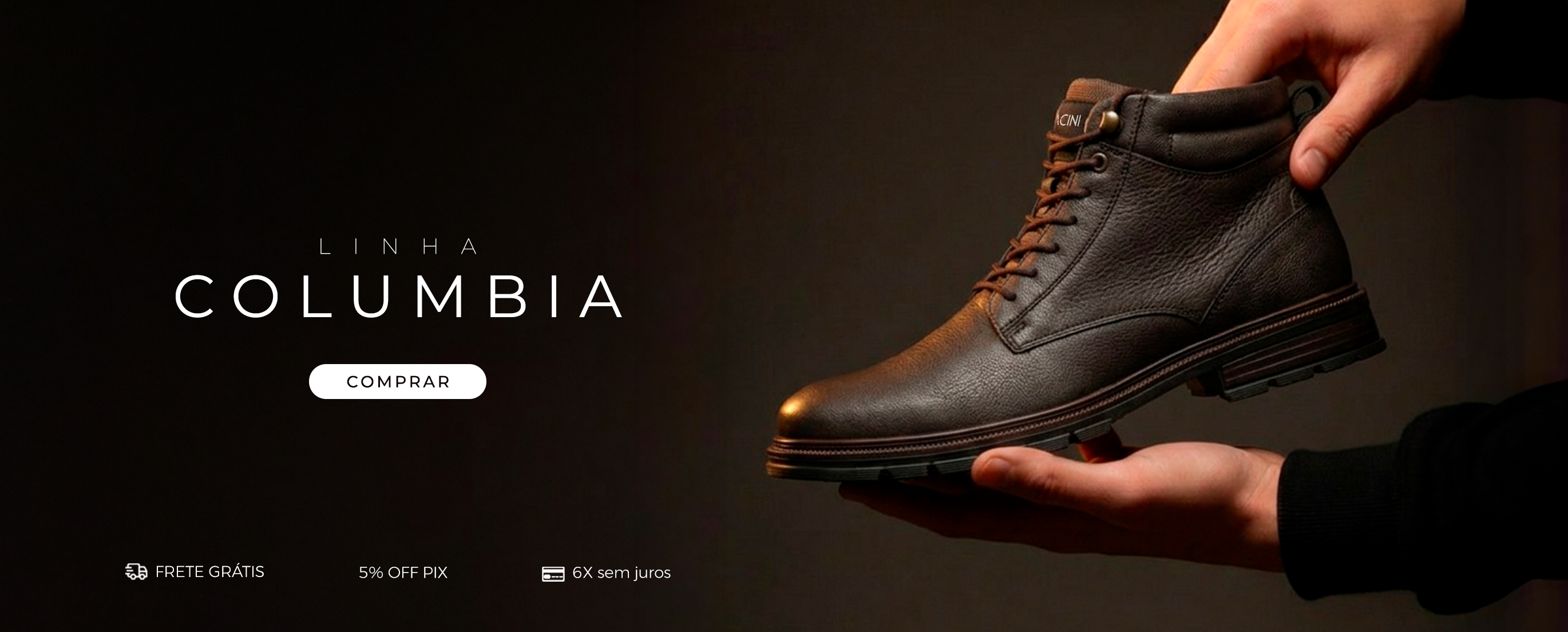 Banner Linha Columbia